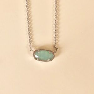 Kendra Scott Elisa Silver Pendant Necklace